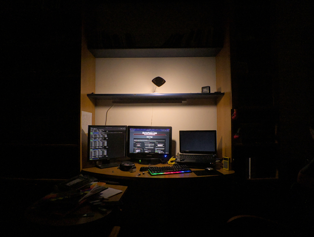 A photo of my desk